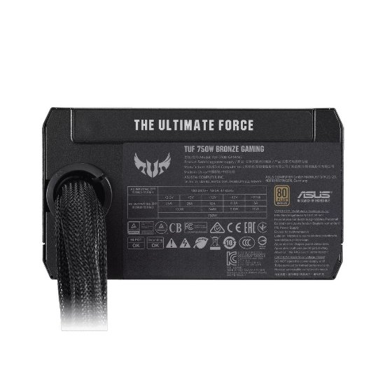 Napajanje 750W, ASUS TUF Gaming 750B, 135mm vent., 80+ Bronze