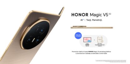 Prikažite detalje za Kupi HONOR Magic V5 i na poklon dobivaš tablet!