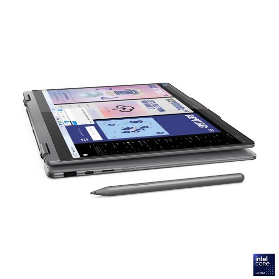 Laptop LENOVO Yoga 7 83JQ0029SC / Core Ultra 5 226V, 16GB, 1TB SSD, Intel Arc Graphics, 14" WUXGA OLED Touch, bez OS, sivi
