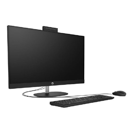 Računalo AiO HP 27-cr0063ny / 27" FHD IPS, Core i5 1335U, 16GB, 512GB SSD, Intel HD Graphics, WiFi, tipkovnica, miš, Windows 11, bijelo