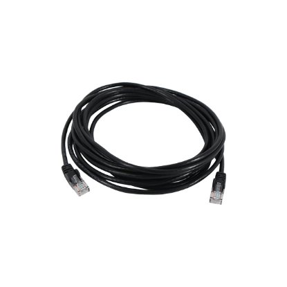 Kabel OCTIO, patch CAT6, U/UTP, crni, 5m