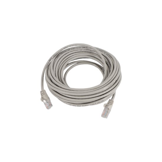 Kabel OCTIO, patch CAT6, U/UTP, sivi, 10m