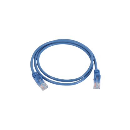 Kabel OCTIO, patch CAT5e, U/UTP, plavi, 1m