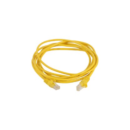 Kabel OCTIO, patch CAT5e, U/UTP, žuti, 3m