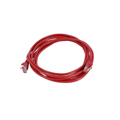 Kabel OCTIO, patch CAT6, U/UTP, crveni, 3m