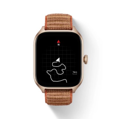 Pametni sat AMAZFIT GTS 4, GPS, pametne obavijesti, Autumn Brown
