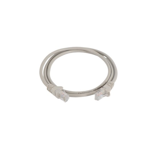Kabel OCTIO, patch CAT6, U/UTP, sivi, 1m