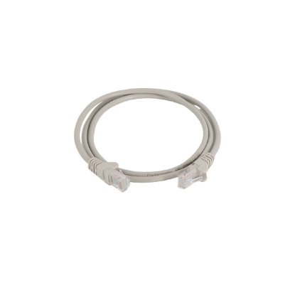 Kabel OCTIO, patch CAT5e, U/UTP, sivi, 1m
