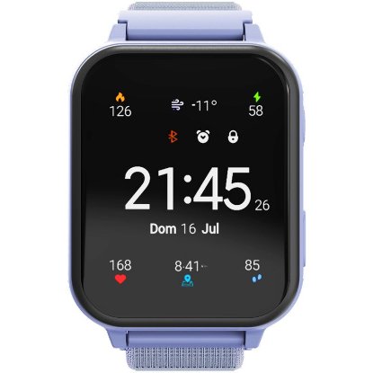 Dječji pametni sat CANYON Alfie KW-37, primanje i slanje poziva, slanje SMS-a, kamera, igre, plavi