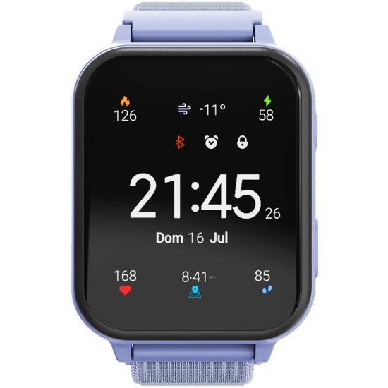 Dječji pametni sat CANYON Alfie KW-37, primanje i slanje poziva, slanje SMS-a, kamera, igre, plavi