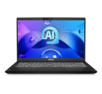 Laptop MSI Modern 15 H AI C1MG / Core Ultra 7 155H, 32GB, 1TB SSD, Intel Arc Graphics, 15.6" FHD IPS, Windows 11 Pro, crni