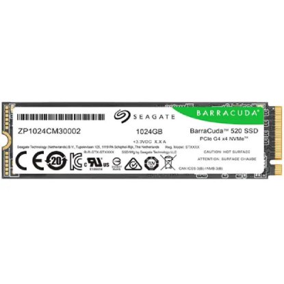 SSD 1TB SEAGATE Barracuda 530, ZP1024CM3A002, M.2 2280-S2 PCIe 4.0 NVMe, 5000/3200 MB/s
