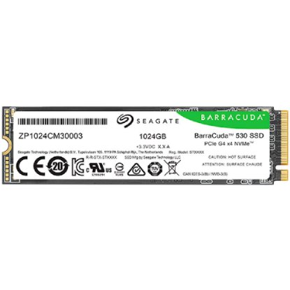 SSD 1TB SEAGATE Barracuda, ZP1024CM3A003, M.2 2280-S2 PCIe 2.0 NVMe, 7400/6100 MB/s