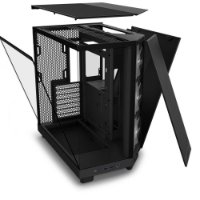 Kućište NZXT H6 Flow RGB, ATX, prozor, crno, bez napajanja