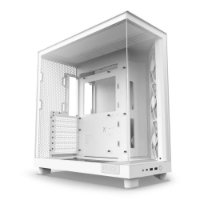 Kućište NZXT H6 Flow, ATX, prozor, bijelo, bez napajanja