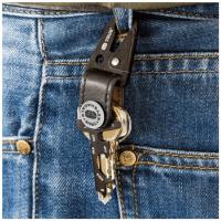Privjesak za ključeve sa alatom TRUE TU921, 7u1, KeyShackle