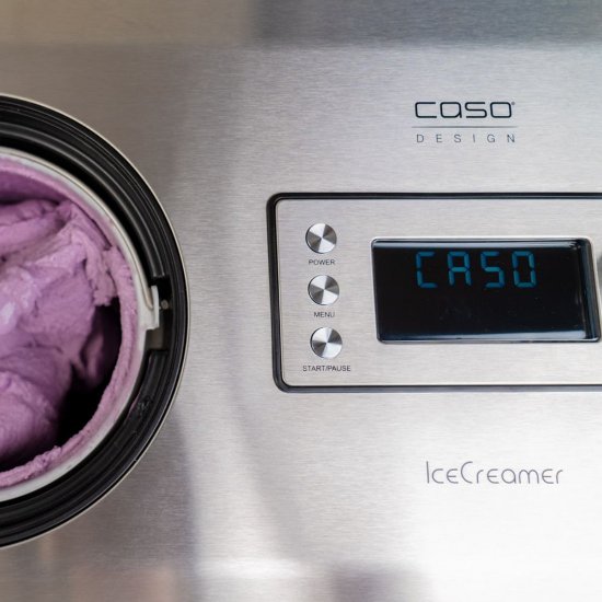 Aparat za sladoled CASO DESIGN IceCreamer, 180W, 2 l, inox
