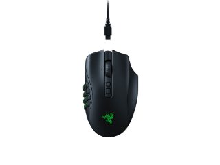 Miš RAZER Naga V2 Pro, RGB, optički, 30000dpi, bežični, crni