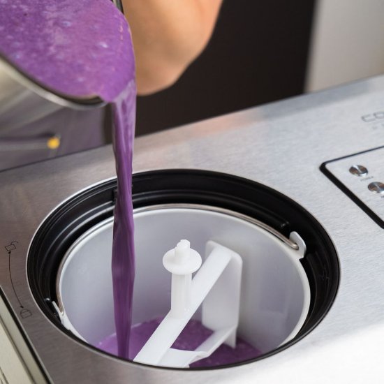 Aparat za sladoled CASO DESIGN IceCreamer, 180W, 2 l, inox