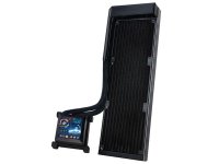 Vodeno hlađenje LIAN LI HydroShift LCD 360 Fanless, CPU hlađenje, za Intel i AMD, crno