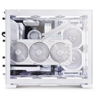 Kućište LIAN LI O11 Dynamic Mini Snow Edition, ATX, prozor, kaljeno staklo, bijelo, bez napajanja