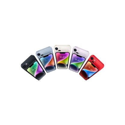Mobitel APPLE iPhone 14, 6,1", 6 GB, 256 GB, iOS, ljubičasti + maskica