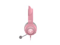 Slušalice RAZER Kraken Kitty V2 Quartz, USB, roze