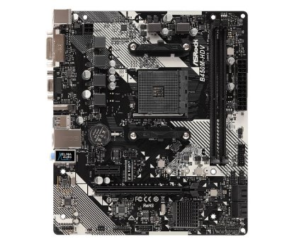 Matična ploča ASROCK B450M-HDV R4.0, AMD B450, mATX, s. AM4