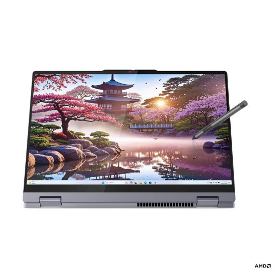 Laptop LENOVO IdeaPad 5 2in1 83KU0005SC / Ryzen AI 7 350, 16GB, 1TB SSD, AMD Radeon Graphics, 16" WUXGA IPS Touch, bez OS, sivi