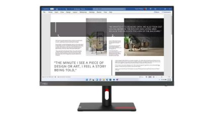 RABLJENI - Monitor 27" LENOVO ThinkVision S27i-30 63DFKAT4EU, FHD, IPS, 100Hz, 4ms, 300cd/m2, FreeSync, sivi