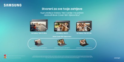 Prikažite detalje za Kupi Samsung Tab i stiže ti tipkovnica na poklon!