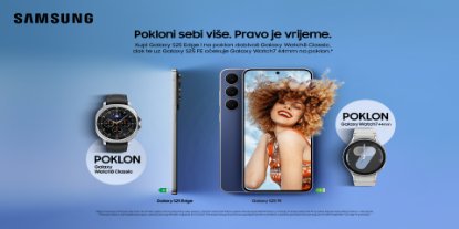 Prikažite detalje za Kupi Samsung S25 i pokloni sebi Galaxy Watch!