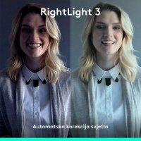 Web kamera LOGITECH Brio 4K, 4K UHD, USB-A/USB-C, crna