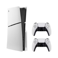 Igraća konzola SONY PlayStation 5 Slim D Chassis, 1TB SSD, Blu-ray, DualSense kontroler, bijela + DualSense kontroler