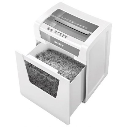 Uništavač dokumentacije LEITZ IQ Pro 80020000, 10 listova, bijelo/sivi