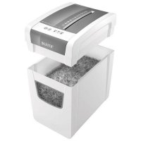 Uništavač dokumentacije LEITZ IQ Slim 80010000, 10 listova, bijelo/sivi