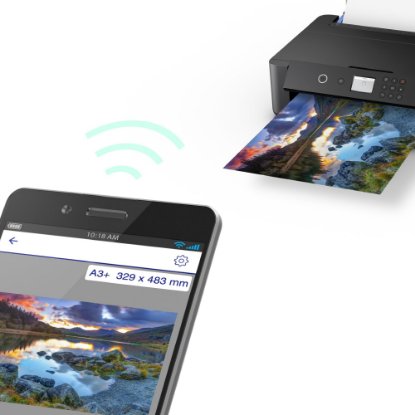 Printer EPSON Expression Photo XP-15000, ink-Jet, 9600 dpi, A3+, CD/DVD print, USB, LAn, WIFI