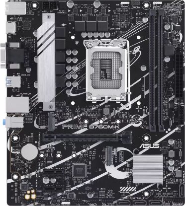 Matična ploča ASUS Prime B760M-K, Intel B760, DDR5, mATX, s. 1700 - 12/13/14 Gen procesora