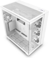 Kućište NZXT H9 Flow, MIDI, ATX, USB 3.2, USB-C, bijelo, bez napajanja