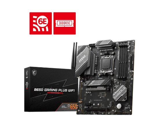 Matična ploča MSI B650 GAMING PLUS WIFI, AMD B650, DDR5, ATX, s. AM5