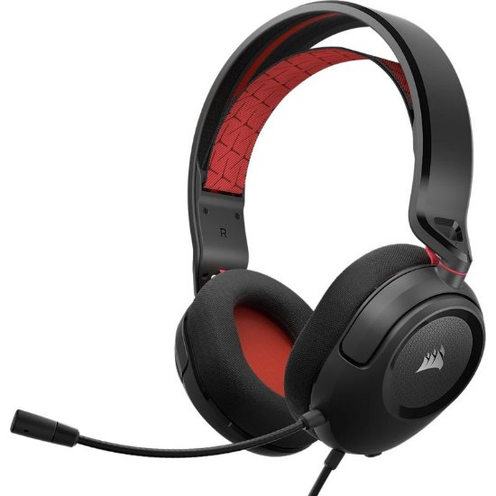 Slušalice CORSAIR HS35 V2 Stereo, mikrofon, crvene