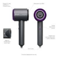 Sušilo za kosu TRUELIFE D3, 1800W, Hair Dryer, crni