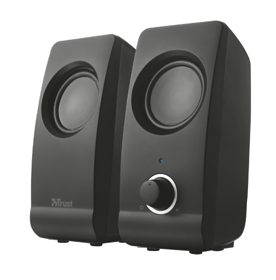 Zvučnici TRUST Remo, 2.0, 8W, crni