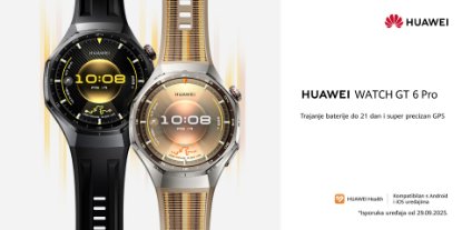 Prikažite detalje za Novi Huawei Watch GT6 – više od pametnog sata