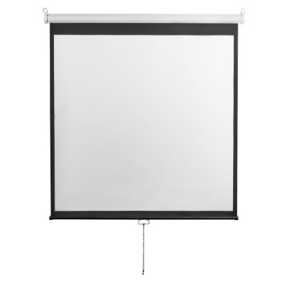 RABLJENI -  Platno za projektor SBOX PSM-100-2, 180 x 180 cm, zidno/stropno