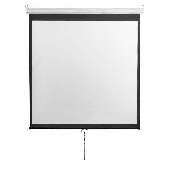 RABLJENI -  Platno za projektor SBOX PSM-100-2, 180 x 180 cm, zidno/stropno
