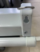 RABLJENI -  Platno za projektor SBOX PSM-100-2, 180 x 180 cm, zidno/stropno