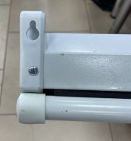 RABLJENI -  Platno za projektor SBOX PSM-100-2, 180 x 180 cm, zidno/stropno