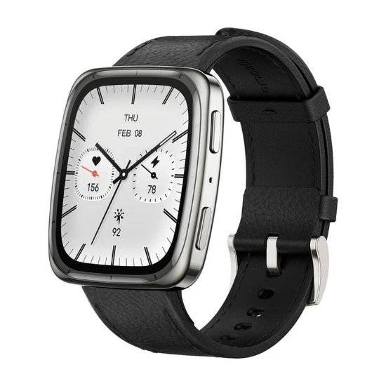 Pametni sat AMAZFIT Active 2 Square, 1.75" Amoled, pametne obavijesti, crni
