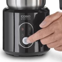 Pjenilica za mlijeko CASO DESIGN Crema & Choco Black, 500W, 350 ml, crna